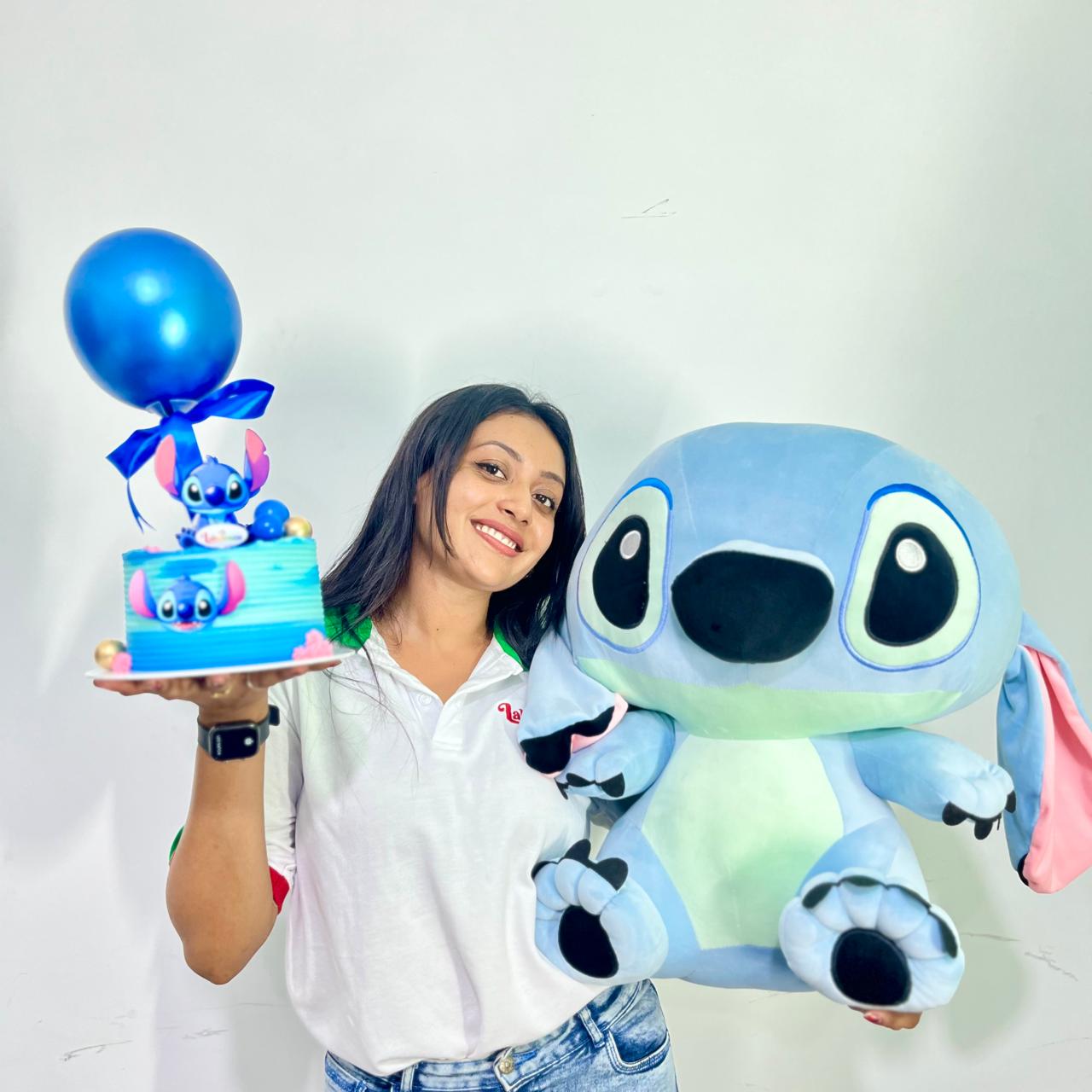 Blue Stitch And Cake
